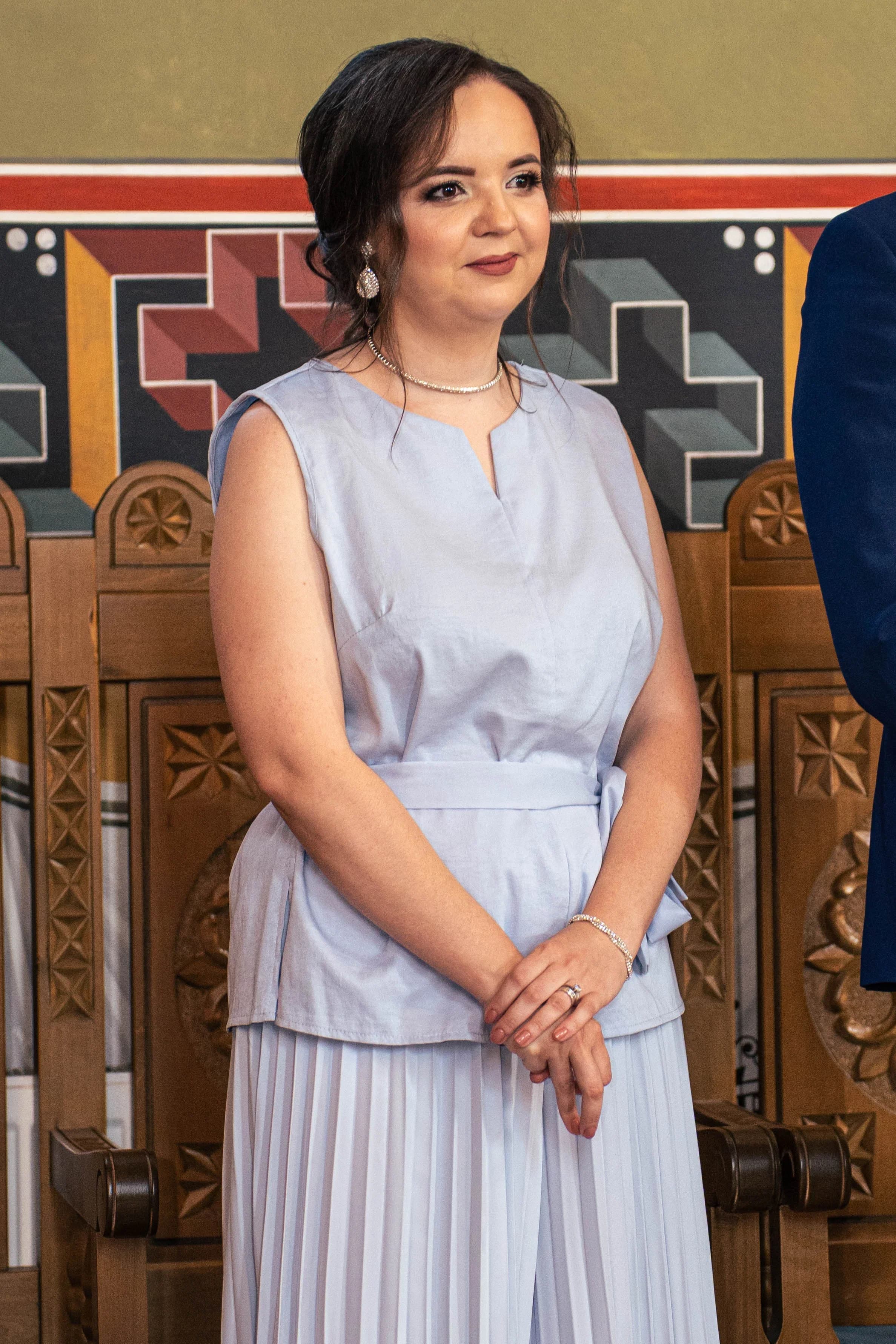 Emoție și bucurie la ceremonie fotograf botez profesional Brasov Crudu Alexandru CA Photography