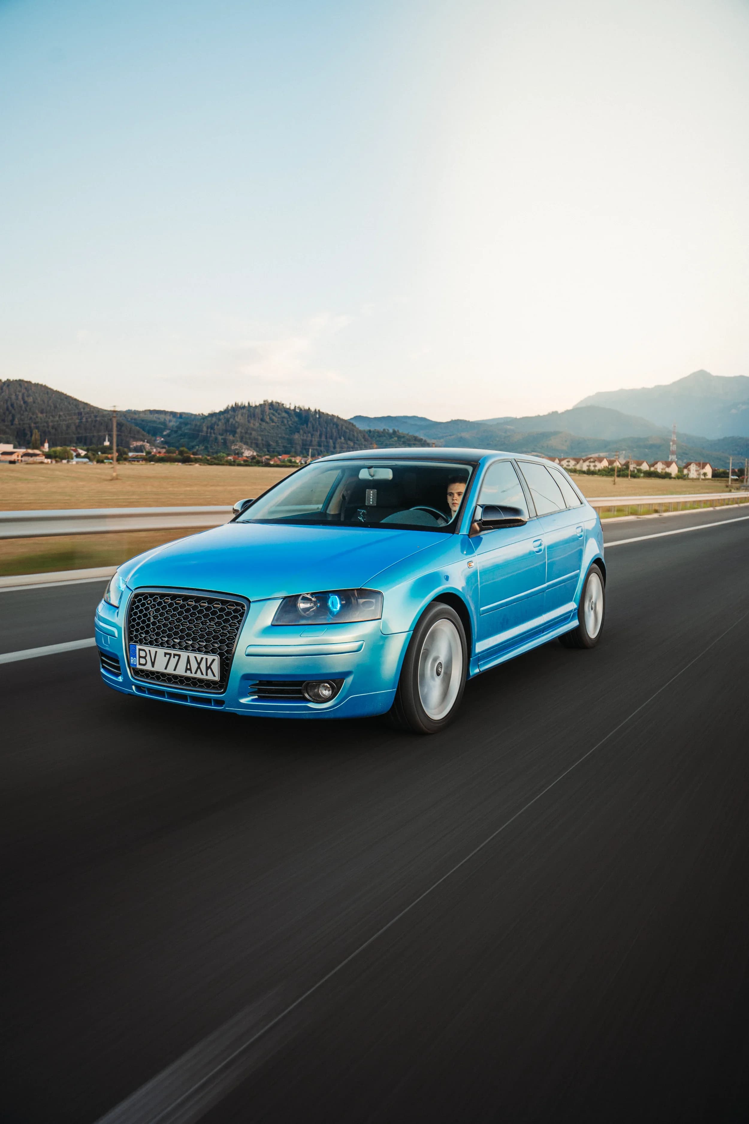 Audi S3 in miscare fotograf auto sedinta foto masini Brasov Crudu Alexandru CA Photography