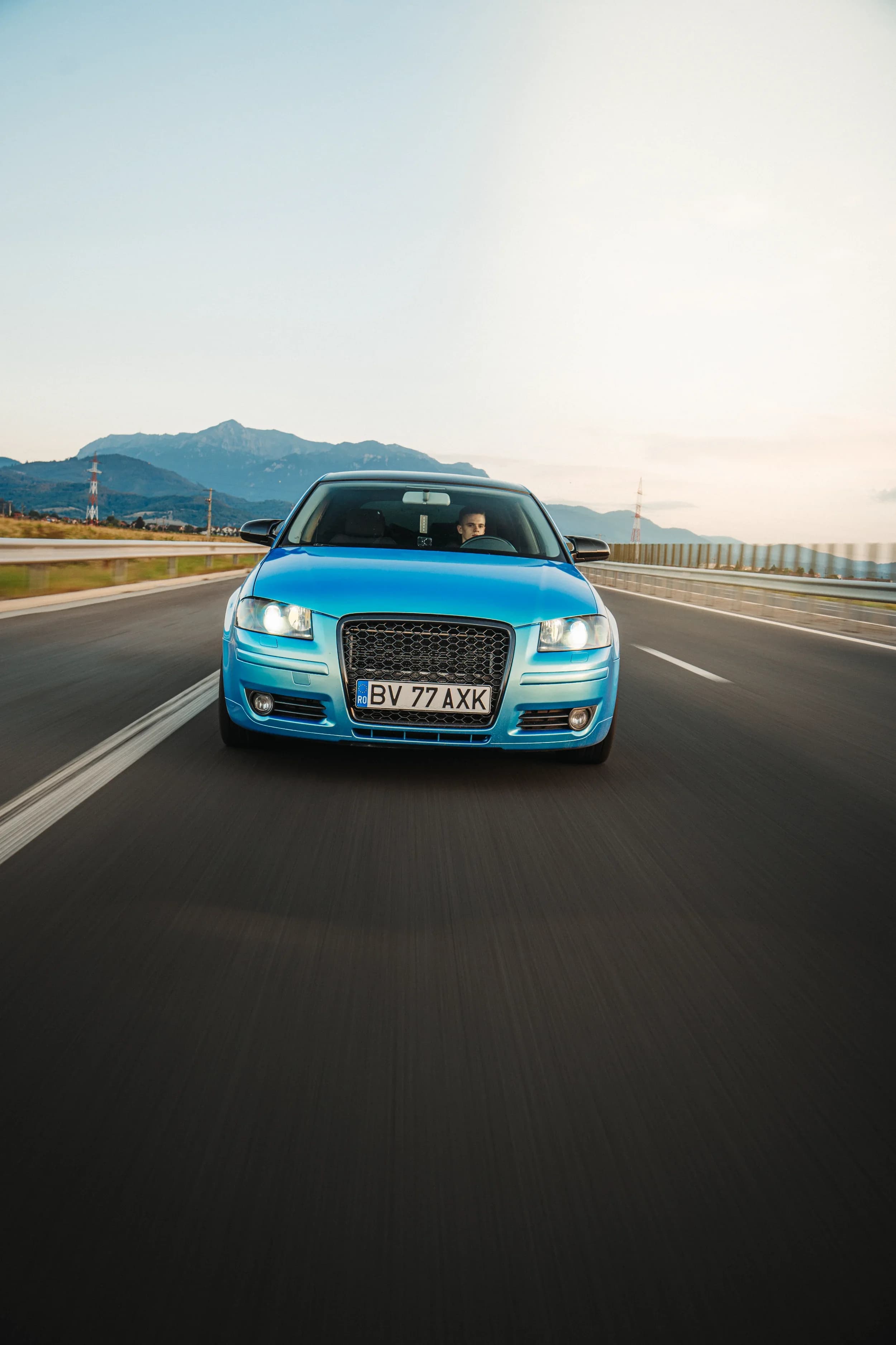 Audi A8 in miscare fotograf auto sedinta foto masini Brasov Crudu Alexandru CA Photography