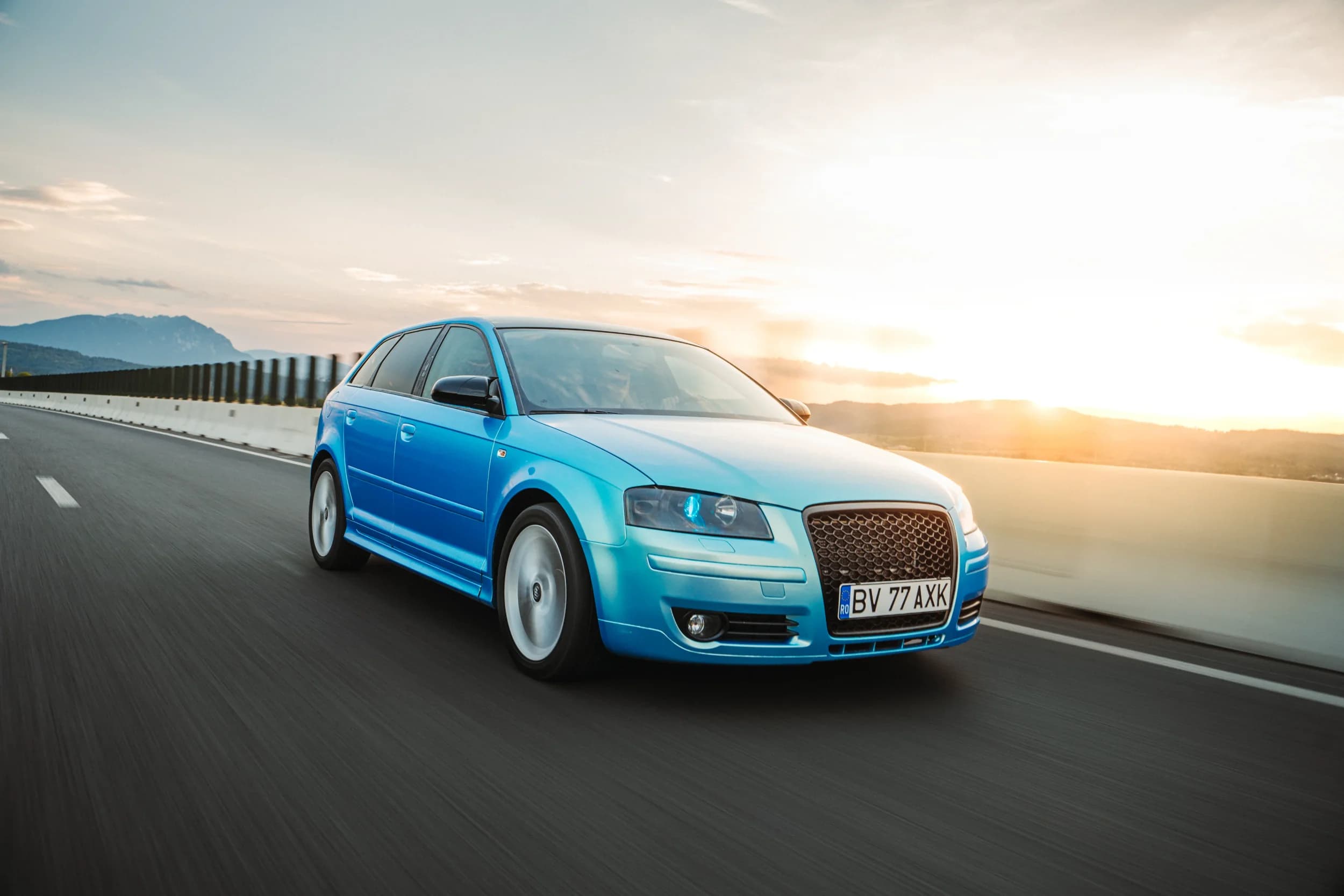 Audi A3 in miscare fotograf auto sedinta foto masini Brasov Crudu Alexandru CA Photography